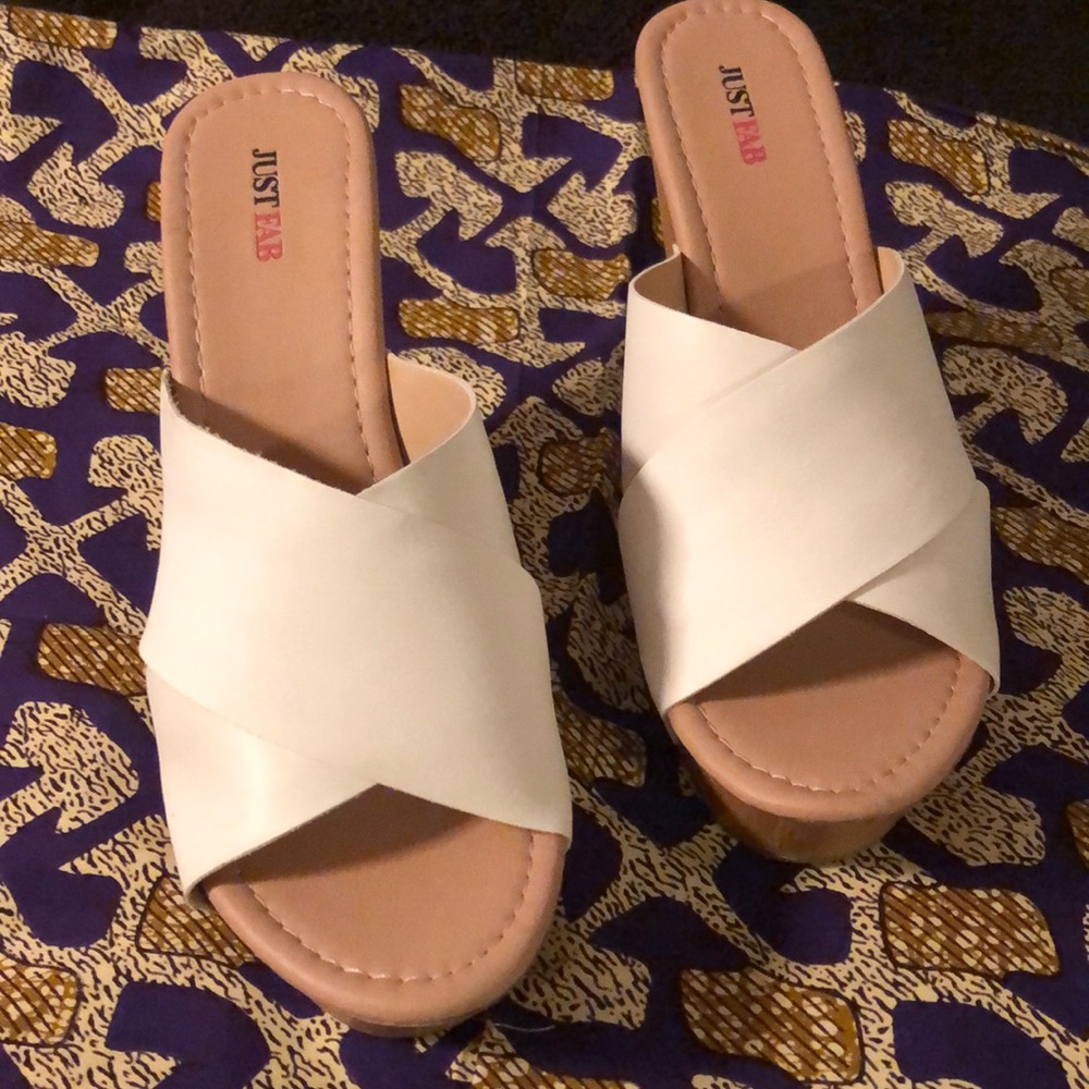 White 5”Wedge